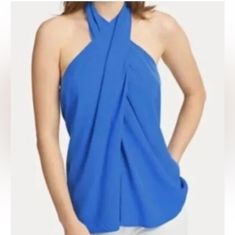 NWT Polo Ralph Lauren Loose Halter Top Viscose